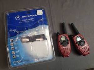 lot 135 image: Motorola Talkabout Two-Way Radios - Powered On
