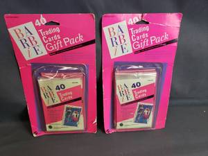 lot 154 image: Barbie Trading Card Gift Packs