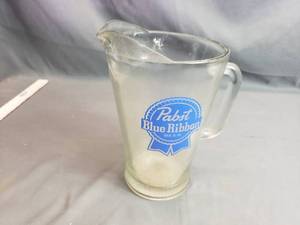 lot 179 image: Pabst Blue Ribbon Pitcher - One small chip