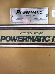 lot 3 image: Powermatic Table Saw - Model No. 68, 230 - 460 Volt, This is a Real Workhorse