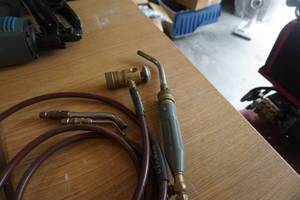lot 55 image: Plumbers Turbo Torch Cutting Heating Set
