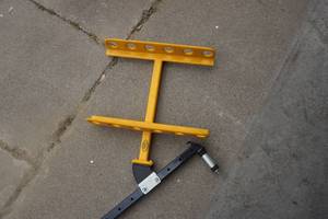 lot 116 image: Green Touch UTV Rear Mount Landscapers Tool Holder