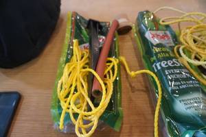 lot 147 image: Lot of Jobes Brand Tree Stakes With Rope