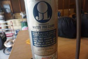 lot 170 image: Grenadier Water Pressure Water Fire Extinguisher