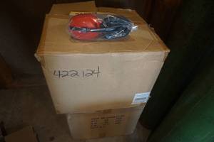 lot 197 image: Partial Case Pack 40 Units Old Timer Brand Model CAREM 1050 Over The Cap Mount Ear Muffs Eat Protection