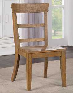 lot 266 image: Furniture of America Leonidas Dining Chair - Set of 2 (OPEN BOX)