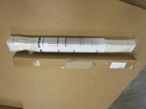 lot 255 image: Madison Park Linen Blinds 29 in x 64 in in Ivory