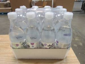 lot 323 image: Hint Sparkling Blackberry, (Pack of 12) 16.9 Ounce Bottles, Unsweetened