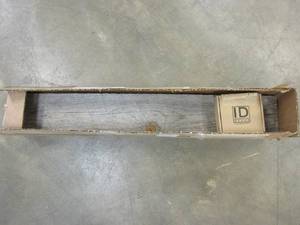 lot 345 image: 2 Pack - 36 in Rustic Wood Floating Shelves (OPEN BOX)