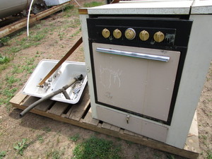 Camper Stove & Sink Out Of 1959 Airstream