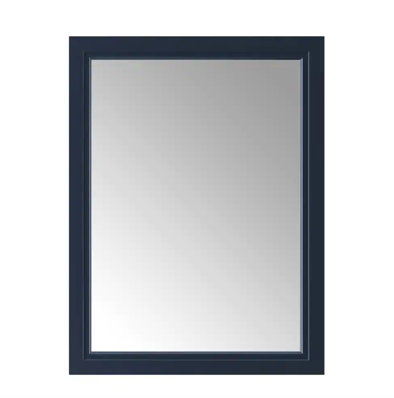 24.00 in. W x 32.00 in. H Framed Rectangular Bathroom Vanity Mirror in Gray 24.00 in. W x 32.00 in. H Framed Rectangular Bathroom Vanity Mirror in Gray