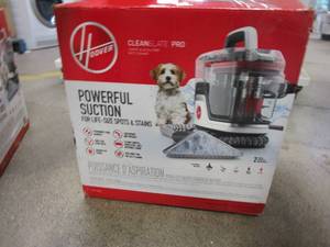 lot 471 image: HOOVER CleanSlate Pro Portable Carpet and Upholstery Spot Cleaner (OPEN BOX)