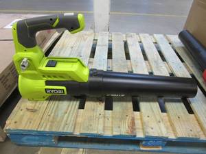 lot 548 image: RYOBI 40V 110 MPH 525 CFM Cordless Battery Variable-Speed Jet Fan Leaf Blower (Tool-Only) (NEW OUT OF BOX)