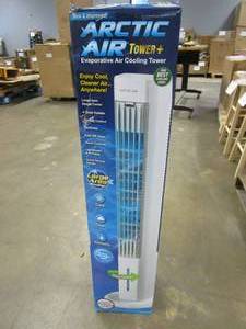 lot 567 image: Oscillating Tower 305 CFM 3 Speed Portable Evaporative Cooler for 100 sq. ft. (OPEN BOX)