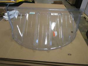 lot 680 image: MacCourt 19 in. x 15 in. Polyethylene Reversible Heavy-Duty Window Well Cover