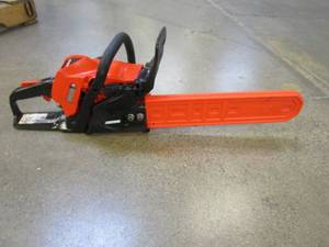 lot 689 image: ECHO 16 in. 34.4 cc Gas 2-Stroke Engine Rear Handle Chainsaw (HAS COMPRESSION, WILL NOT START)