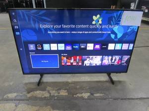 lot 1014 image: SAMSUNG 43-Inch Class Crystal 4K UHD AU8000 Series HDR, 3 HDMI Ports, Motion Xcelerator, Tap View, PC on TV, Q Symphony, Smart TV with Alexa Built-In (UN43AU8000FXZA, 2021 Model)