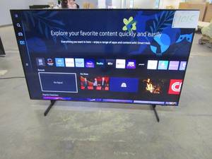 lot 1015 image: Samsung - 55 Class 8000 Series LED 4K UHD Smart Tizen TV ModelUN55AU8000FXZA