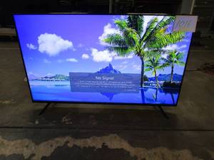 lot 1016 image: LG - 55 Class UQ75 Series LED 4K UHD Smart webOS TV Model55UQ7570PUJ (SCRATCH BOTTOM CENTER, SPOTS ON BLACK SCREEN)