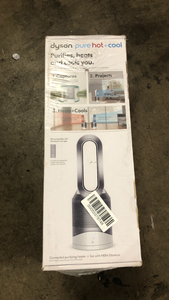 lot 9 image: Dyson Pure Hot  Cool, Air Purifier, Heater  Fan with HEPA filter, HP01    Customer Returns See Pictures