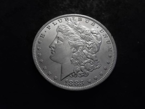 1883 O Morgan Silver Dollar