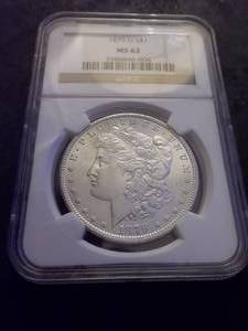 1879 O Morgan Silver Dollar