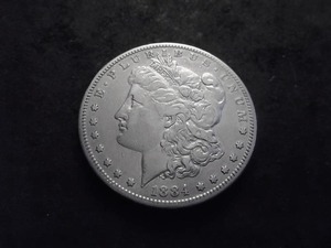 1884 S Morgan Silver Dollar