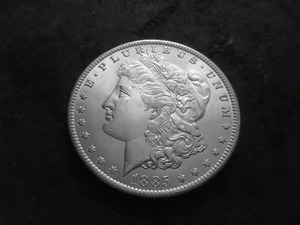 1885 O Morgan Silver Dollar
