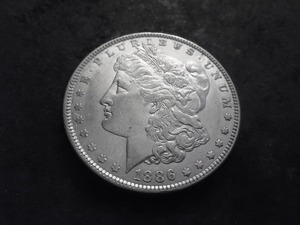 1886 Morgan Silver Dollar