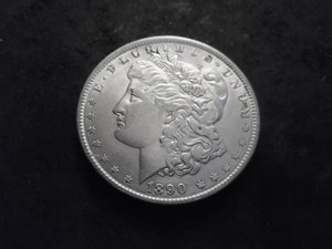 1890 Morgan Silver Dollar