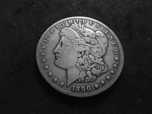 1890 CC Morgan Silver Dollar