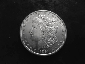 1890 S Morgan Silver Dollar