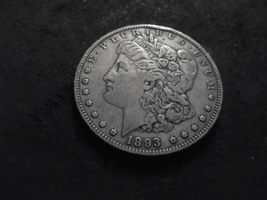 1893 Morgan Silver Dollar