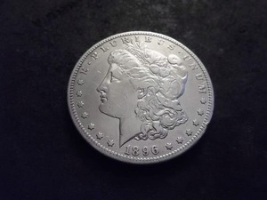 1896 S Morgan Silver Dollar