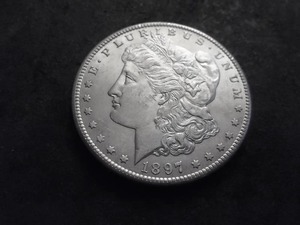 1897 S Morgan Silver Dollar