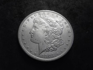 1904 O Morgan Silver Dollar