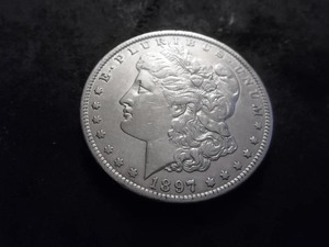 1897 O Morgan Silver Dollar
