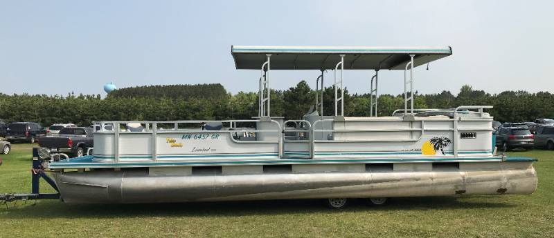1996 Palm Beach Pontoon wTrailer