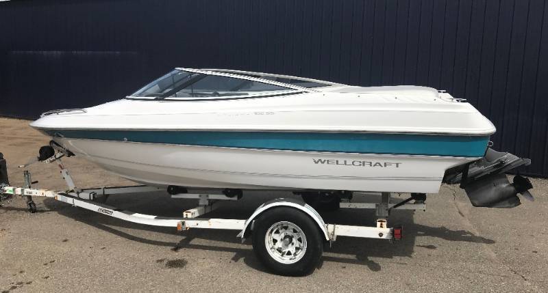 1995 Wellcraft Eclipse 182 Boat wTrailer