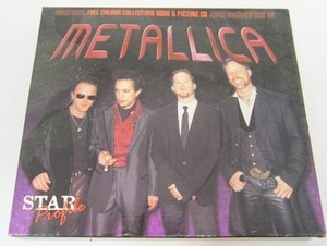 lot 12 image: METALLICA Star Profile Interview CD & Book 1997...