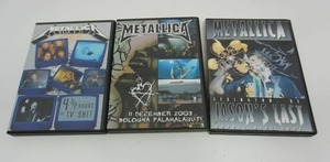 lot 13 image: (3) METALLICA Live Concert Recordings on Six DVDs...