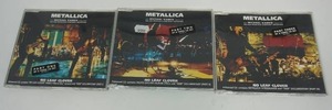 lot 26 image: (3) METALLICA Music CDs, Part 1, Part 2, Part 3 of No Leaf Clover...