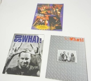 lot 29 image: (3) Nostalgic Collectable Metallica Club Magazines...So What