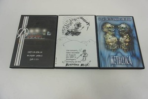 lot 50 image: (3) METALLICA Live Video Recordings on Four DVDs...