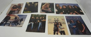 lot 54 image: (8) Heavy Metal Magazine Pin Ups METALLICA Posters and More...