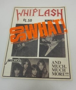 lot 59 image: Issue No. 1 The Metallica Fan Club Magazine So What