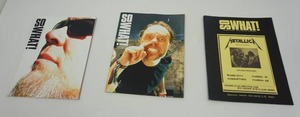 lot 62 image: (3) The Metallica Fan Club Magazine So What Issues
