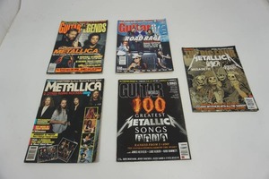 lot 69 image: (5) Nostalgic Heavy Metal Magazines Featuring METALLICA