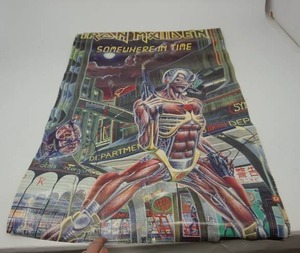 lot 72 image: Nostalgic IRON MAIDEN Poster Wall Art Somewhere In Time  21 x 31