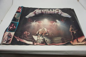 lot 74 image: Nostalgic METALLICA Poster Wall Art 23 x 32